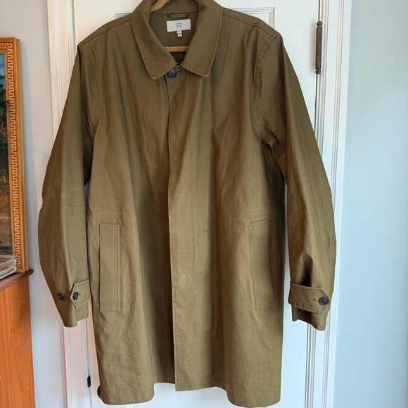 Jack Spade Waterproof Rain Trench | Size XL | Flaw - Picture 1 of 9